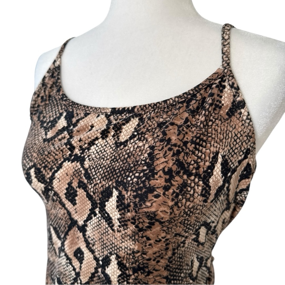 Snake Print Bodysuit Size M - Picture 5 of 6